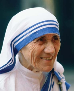 Portrait of Mother Teresa